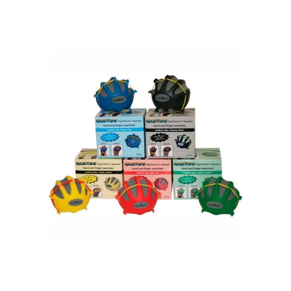 CanDo Digi-Extend n' Squeeze Exerciser, 5-Piece Set, Small